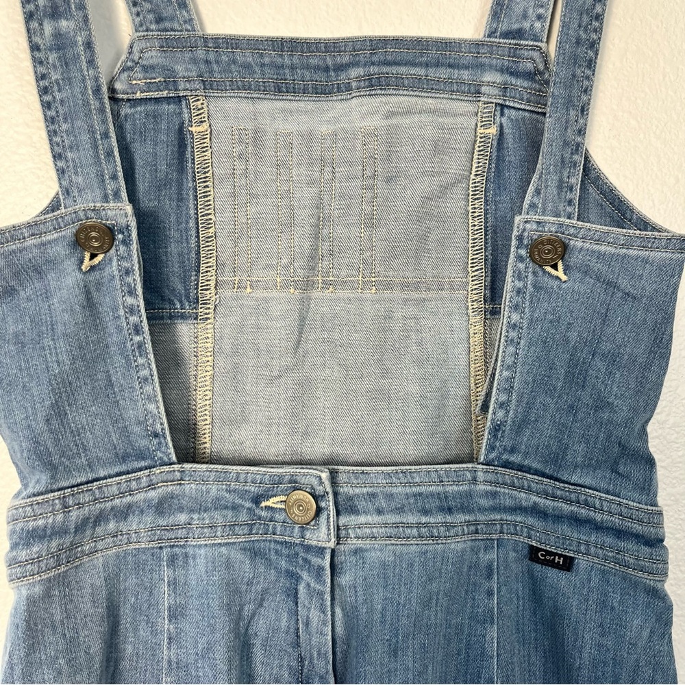 Citizens of Humanity Katie Flare Leg Overalls Size XS Blue Boho Anthropologie - Picture 10 of 12